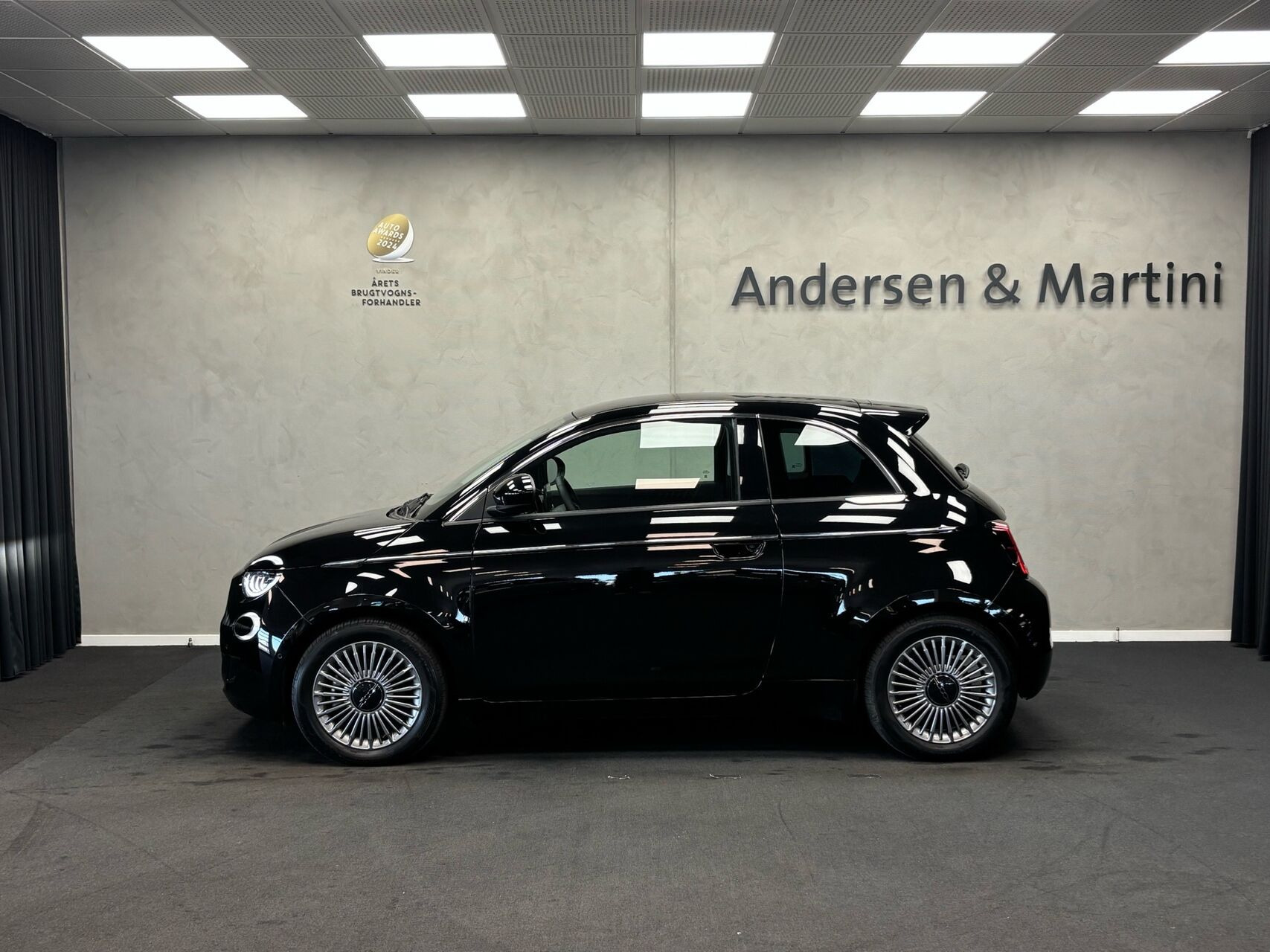 Sort Fiat 500e fra 2023