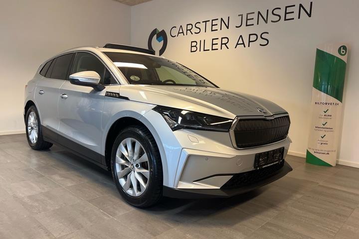 Sølv Skoda Enyaq fra 2025