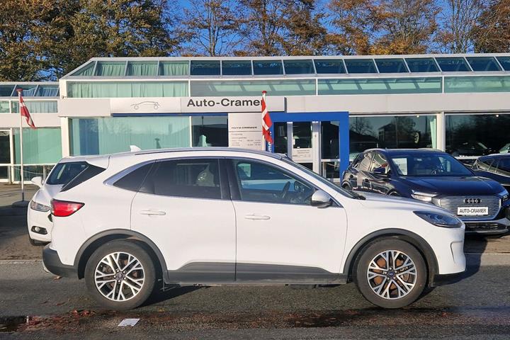 Hvid Ford Kuga fra 2020