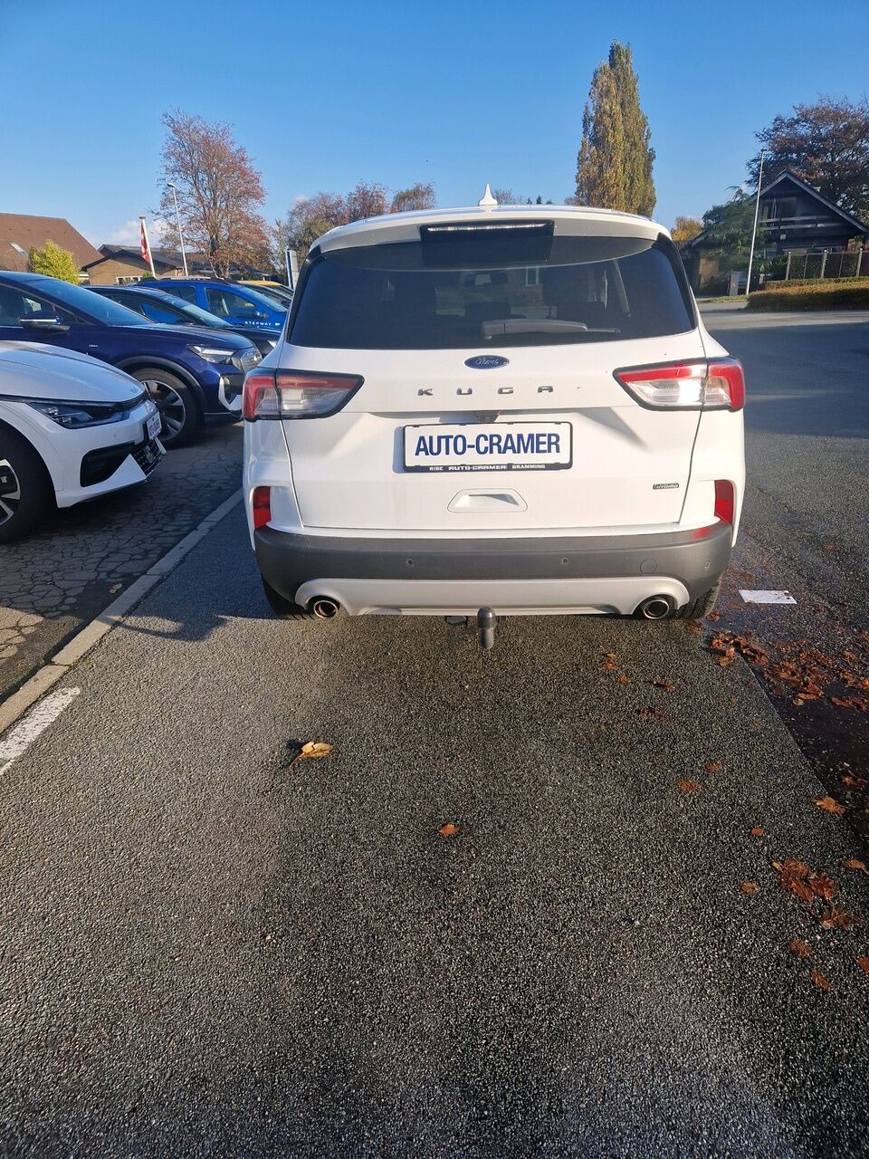 Hvid Ford Kuga fra 2020