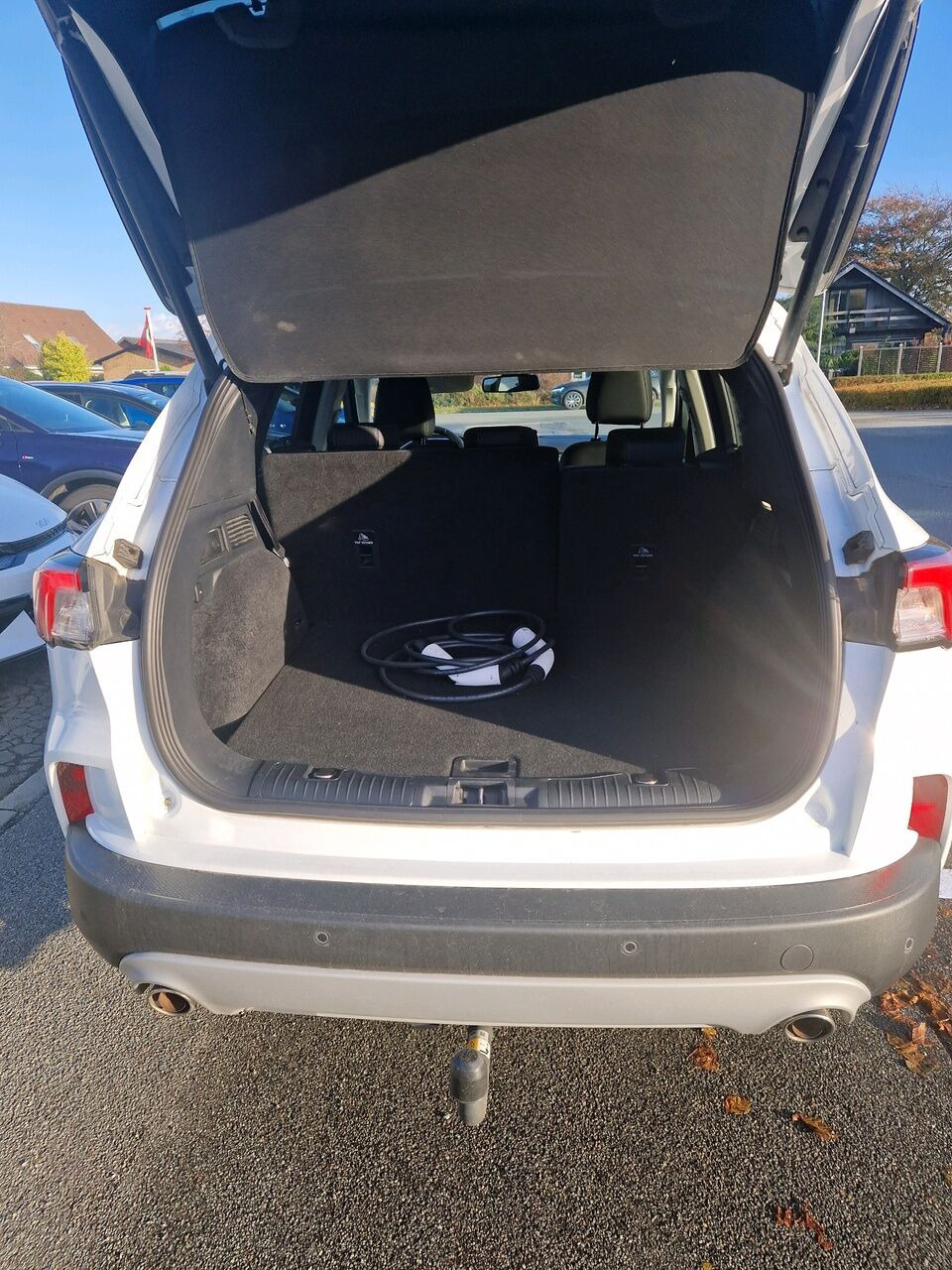 Hvid Ford Kuga fra 2020
