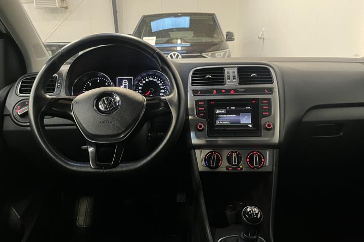 Hvid VW Polo fra 2014