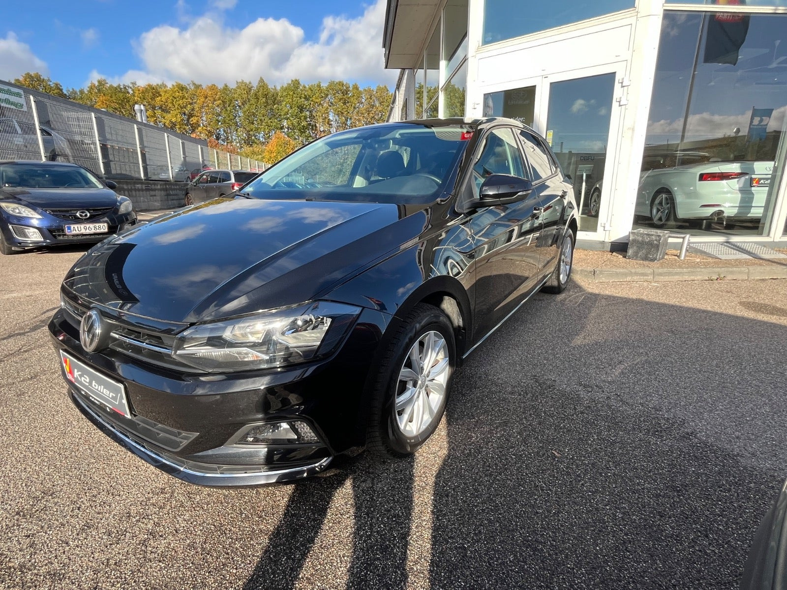 Sort VW Polo fra 2020