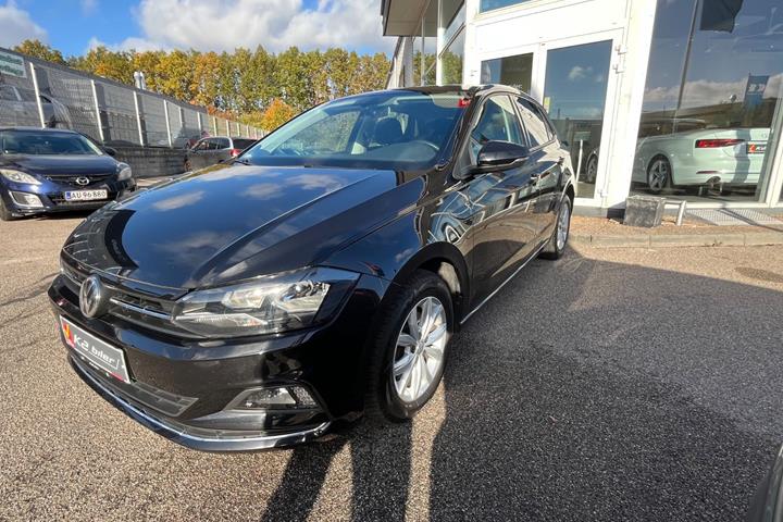 Sort VW Polo fra 2020