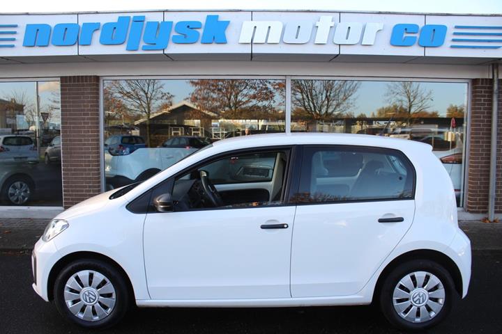 Hvid VW UP! fra 2018