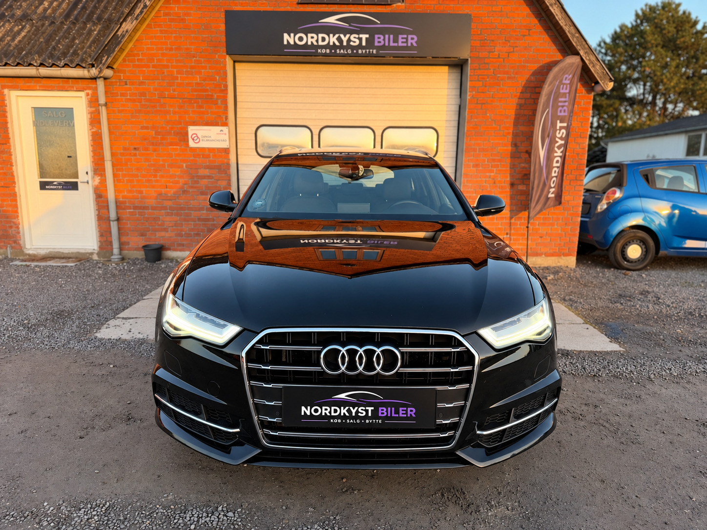 Sort Audi A6 fra 2017