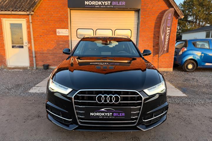 Sort Audi A6 fra 2017
