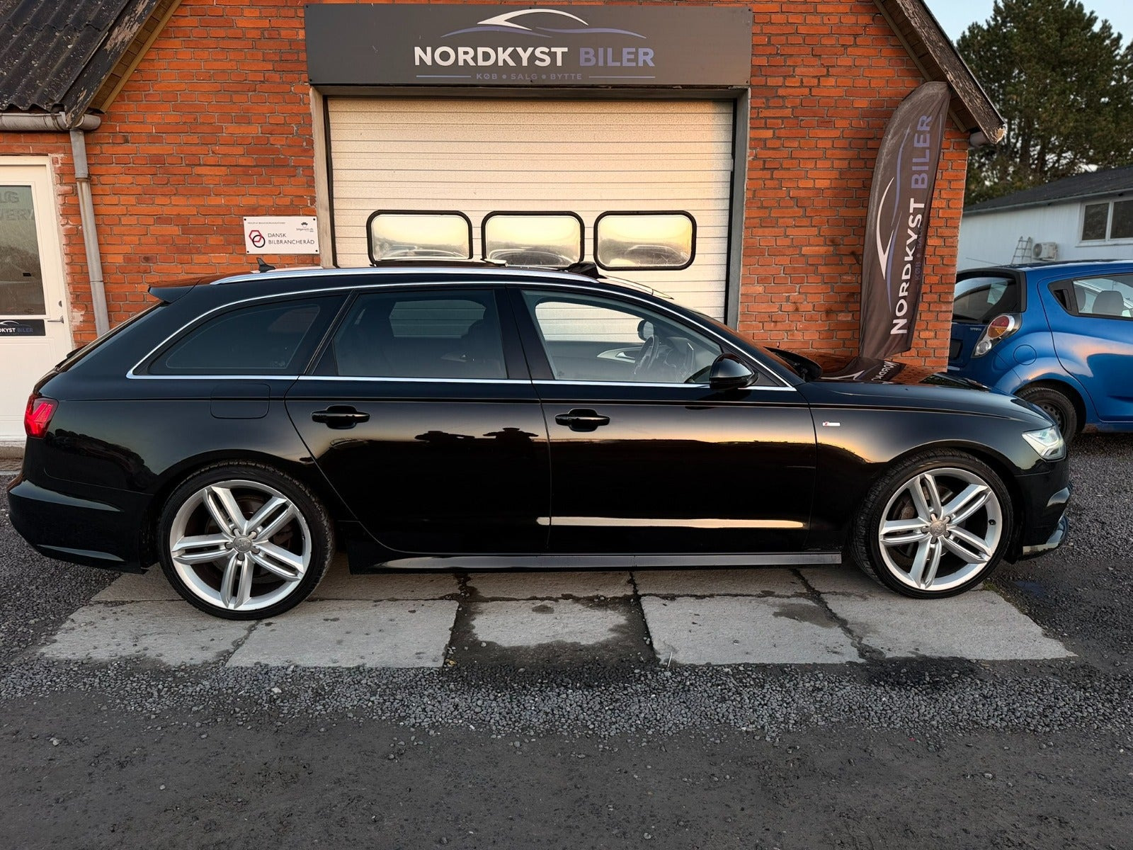 Sort Audi A6 fra 2017