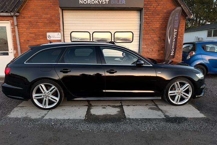 Sort Audi A6 fra 2017