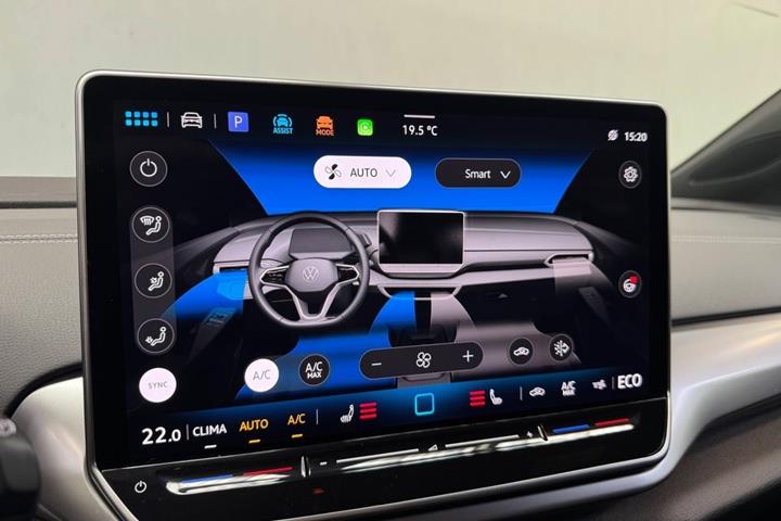 Blå VW ID.4 fra 2024