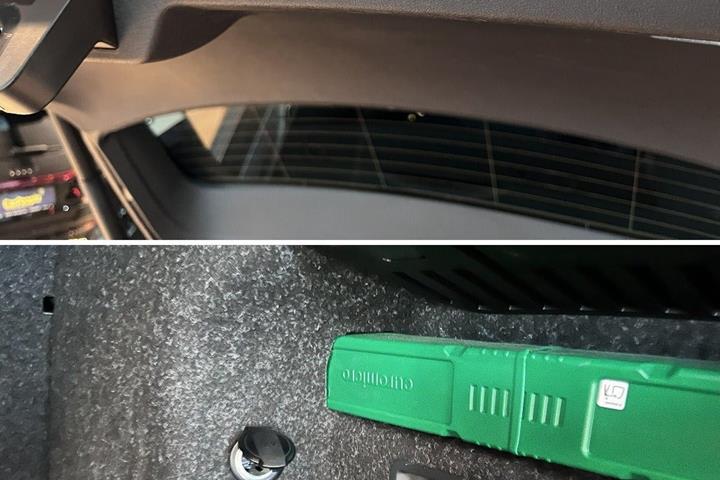 Grå Skoda Enyaq fra 2026