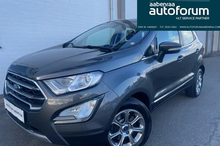 Grå Ford EcoSport fra 2018
