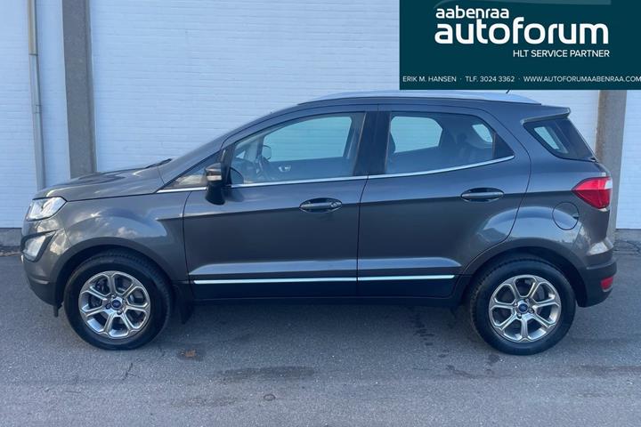 Grå Ford EcoSport fra 2018