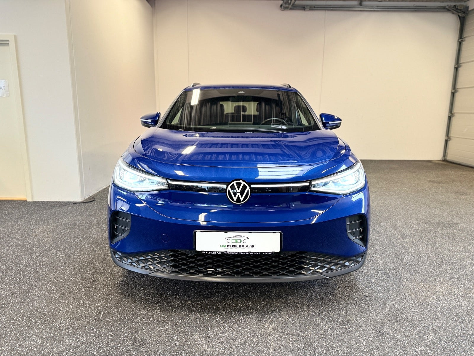 Blå VW ID.4 fra 2024
