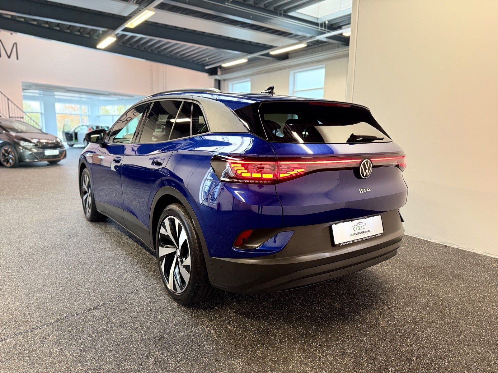 Blå VW ID.4 fra 2024