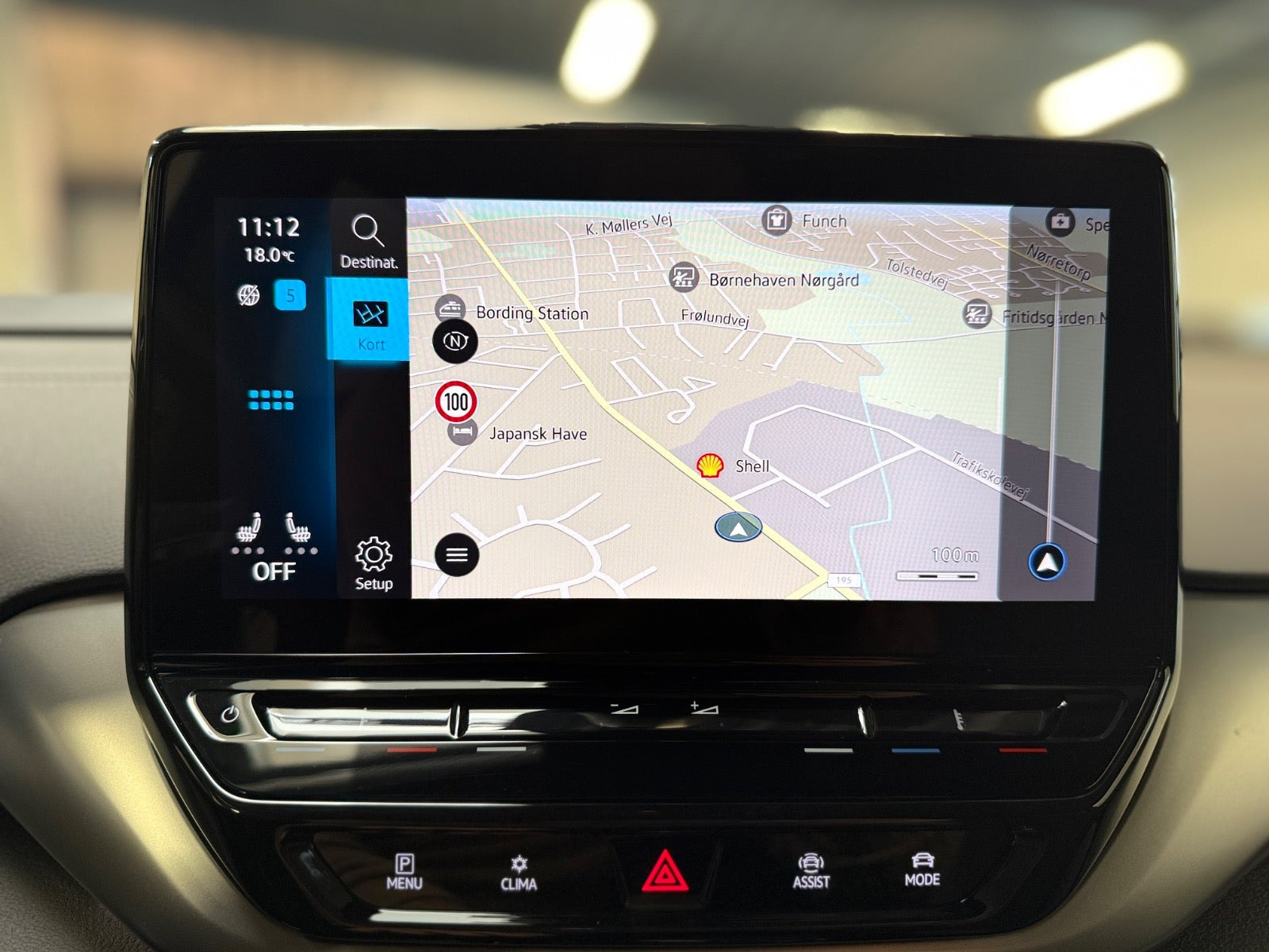 Blå VW ID.4 fra 2024