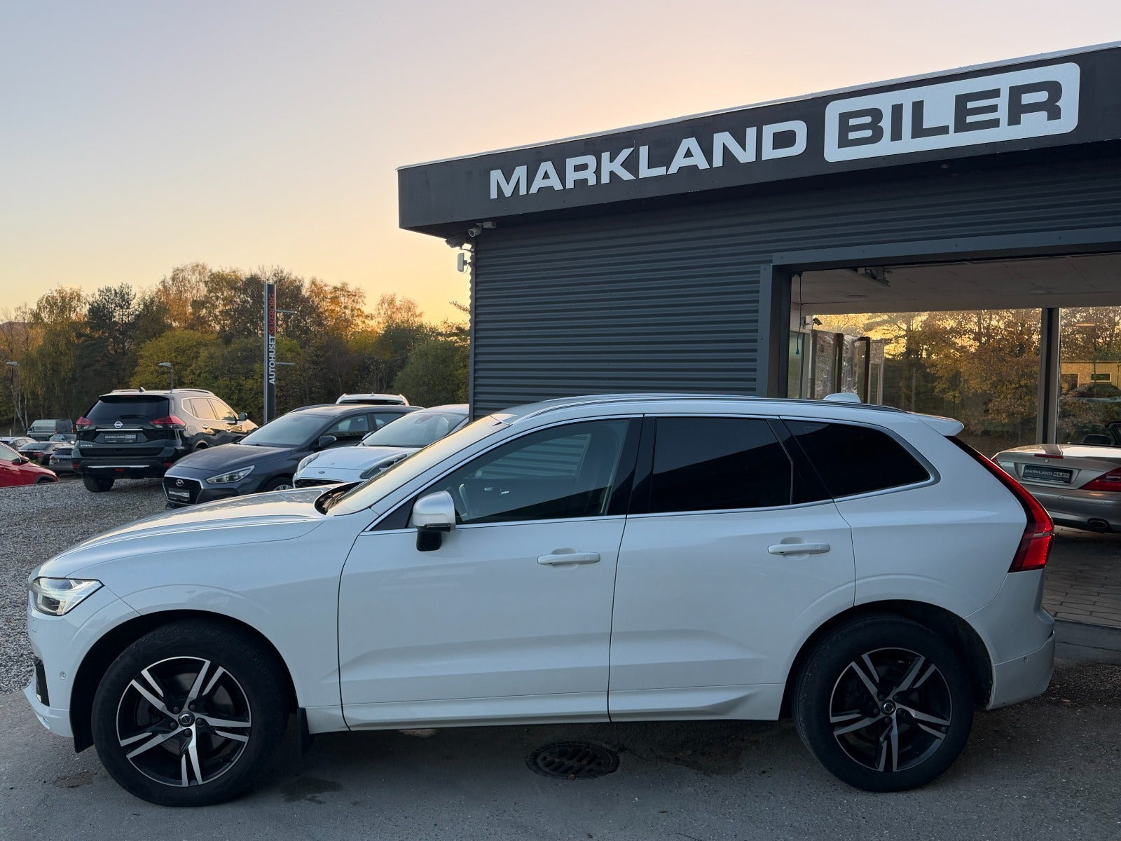 Hvid Volvo XC60 fra 2018