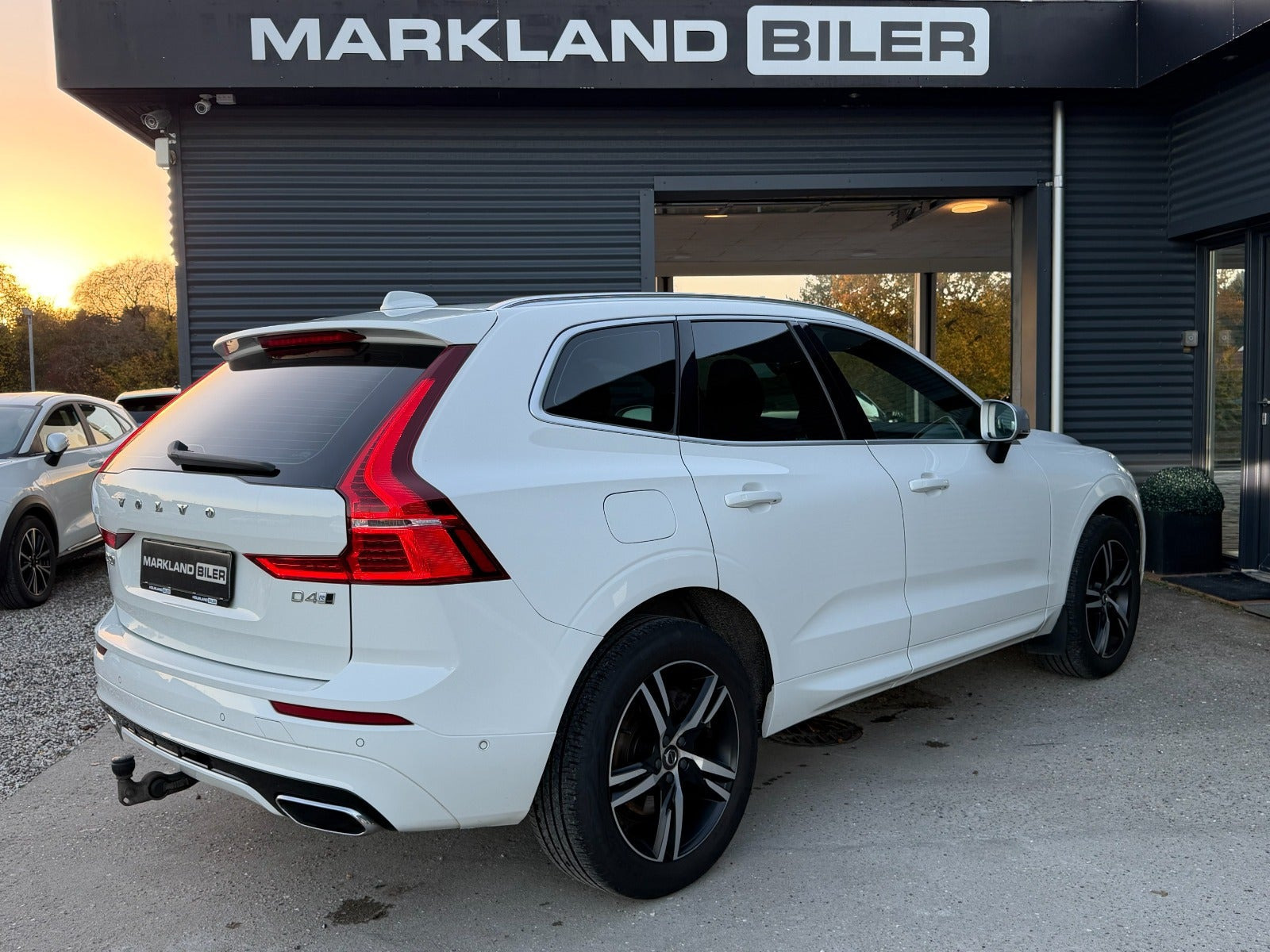 Hvid Volvo XC60 fra 2018