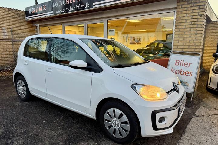 Hvid VW UP! fra 2017