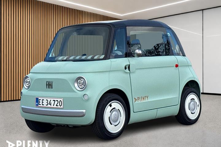 Blå Fiat Topolino fra 2026