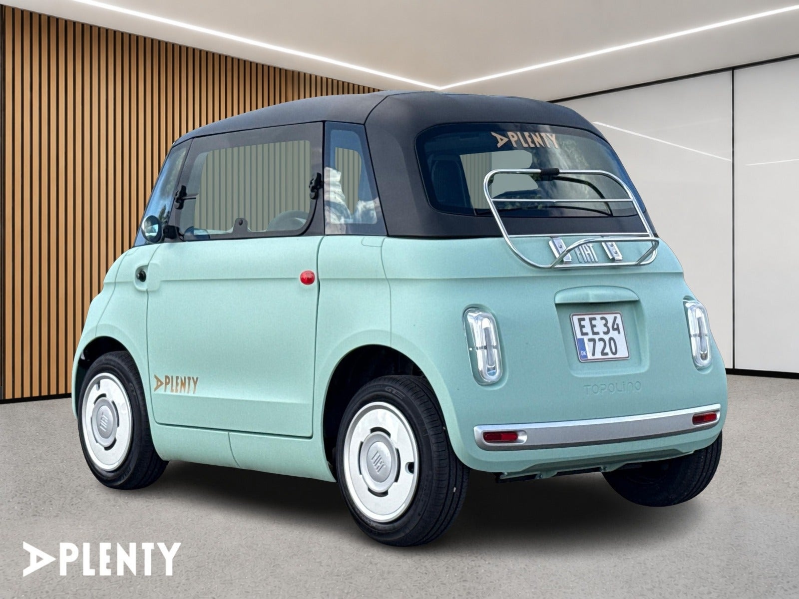 Blå Fiat Topolino fra 2026