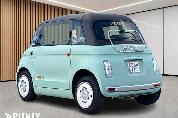 Blå Fiat Topolino fra 2026