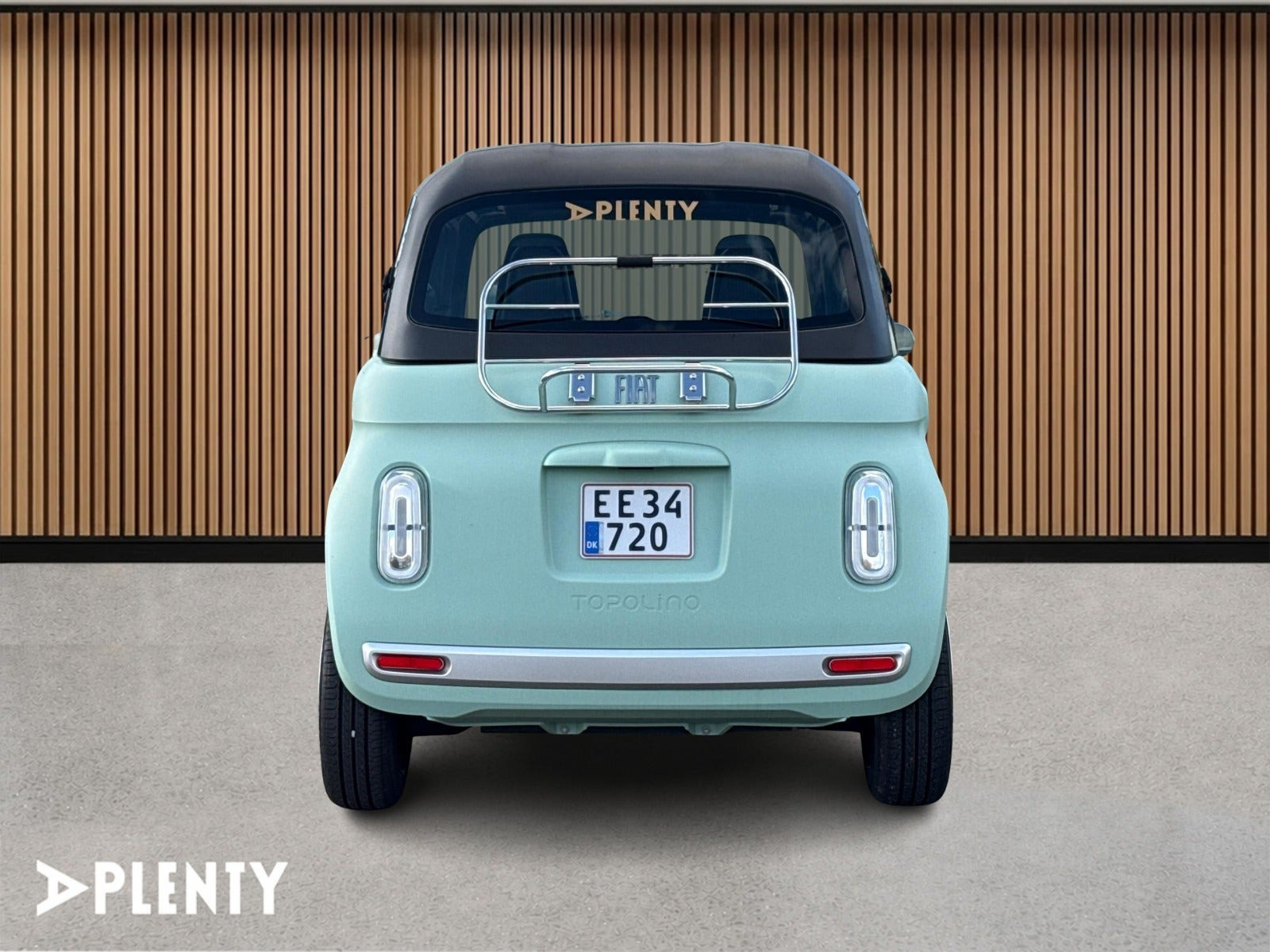 Blå Fiat Topolino fra 2026