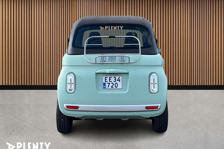Blå Fiat Topolino fra 2026