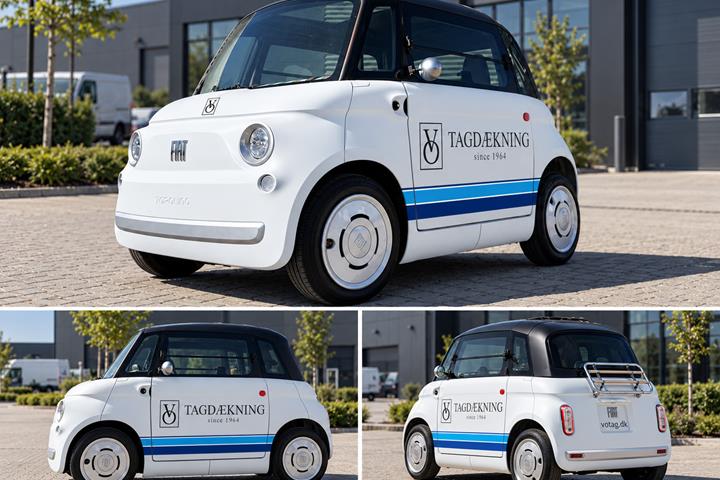 Blå Fiat Topolino fra 2026