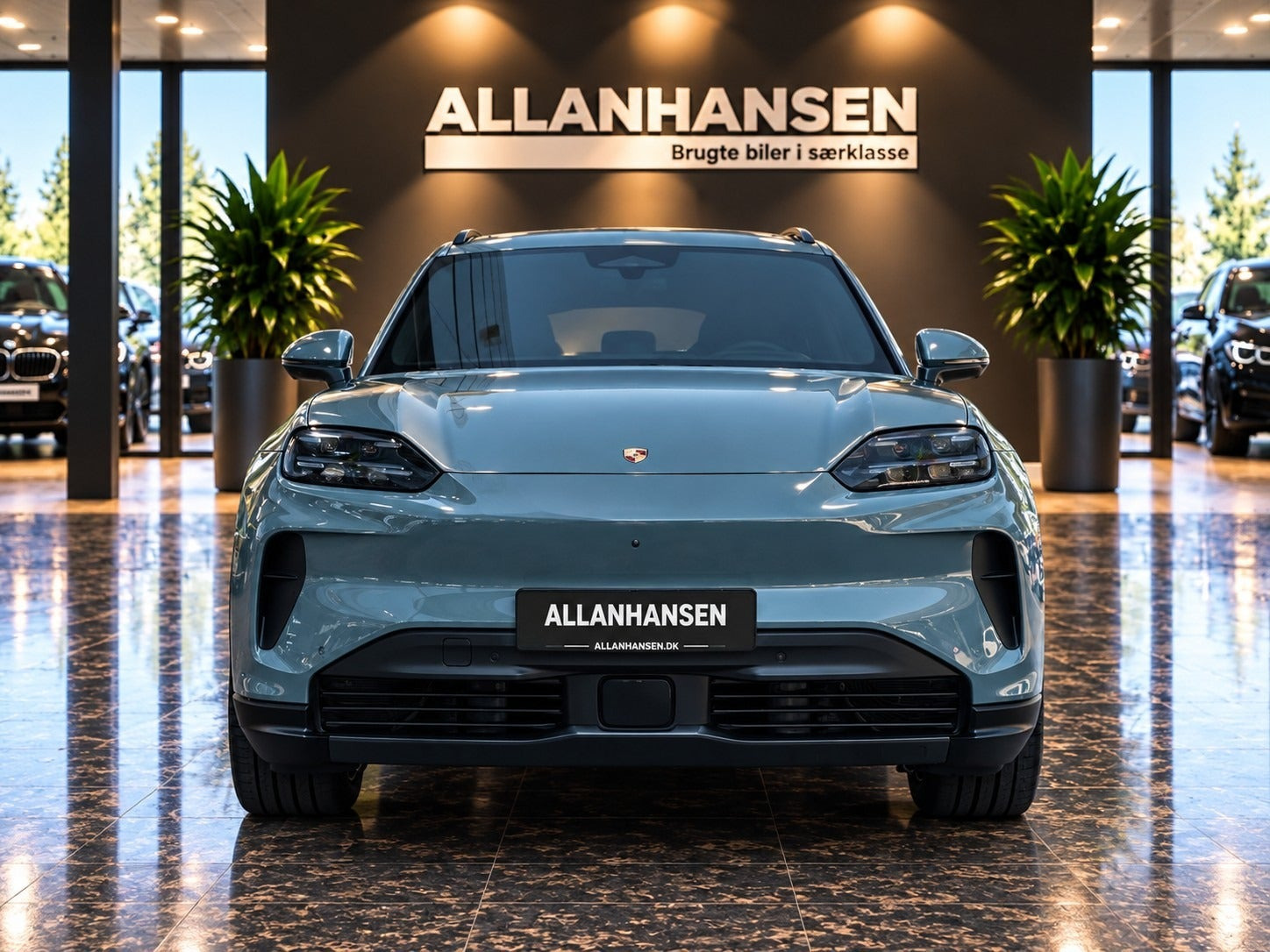 Grøn Porsche Cayenne fra 2026
