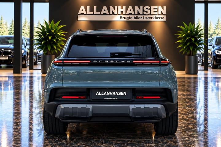 Grøn Porsche Cayenne fra 2026