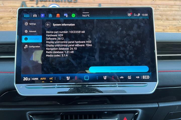 Sort VW ID.7 fra 2024