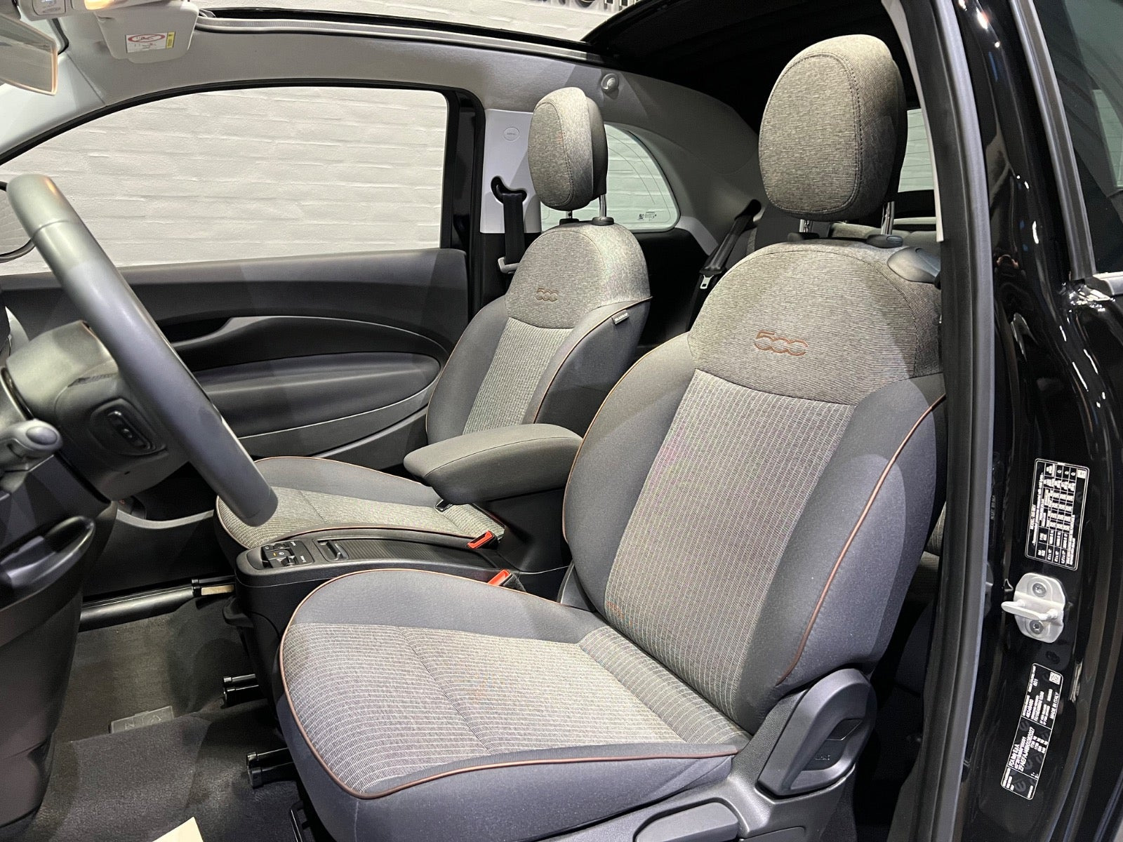 Sort Fiat 500e fra 2022