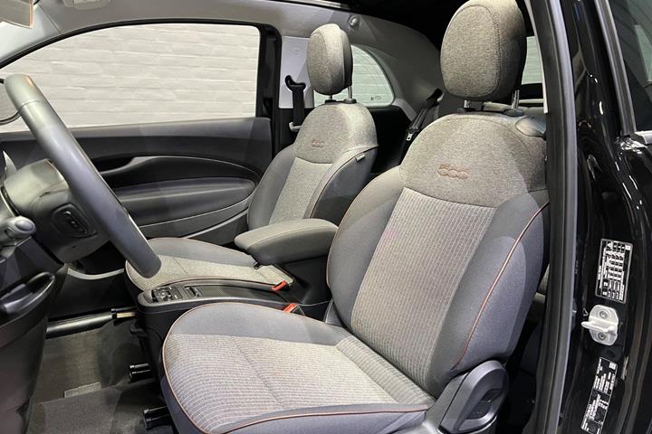 Sort Fiat 500e fra 2022