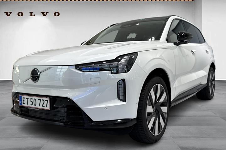 Hvid Volvo EX90 fra 2026