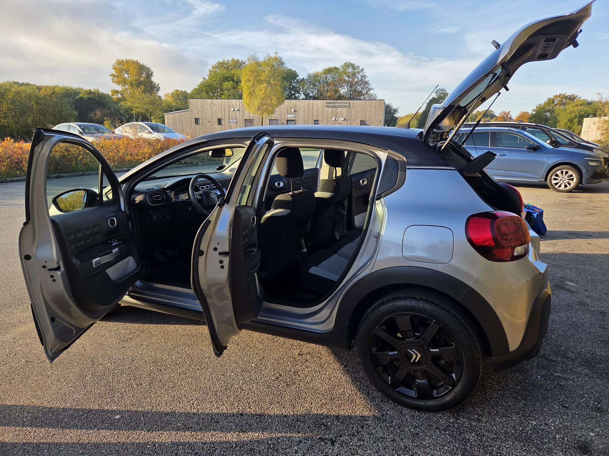 Grå Citroën C3 fra 2020