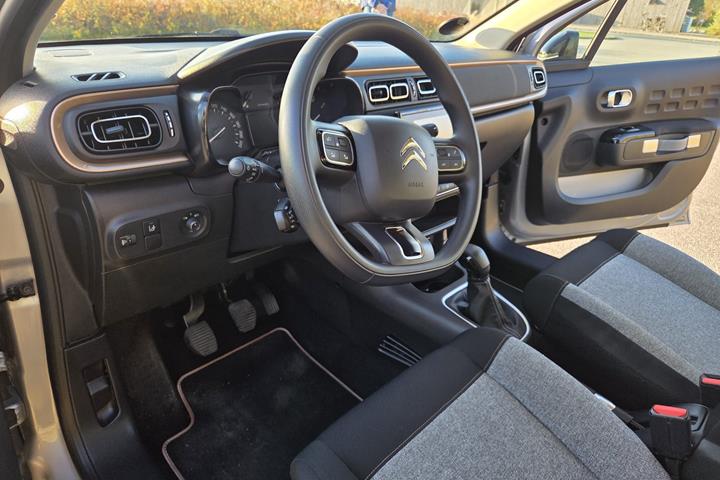 Grå Citroën C3 fra 2020
