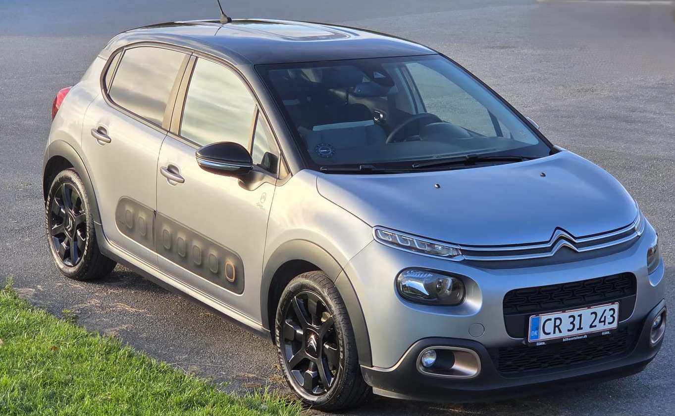 Grå Citroën C3 fra 2020