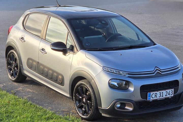 Grå Citroën C3 fra 2020