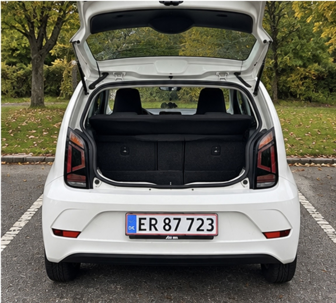 Hvid VW UP! fra 2018