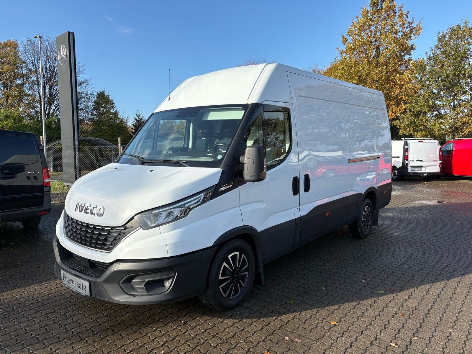 Hvid Iveco Daily fra 2022