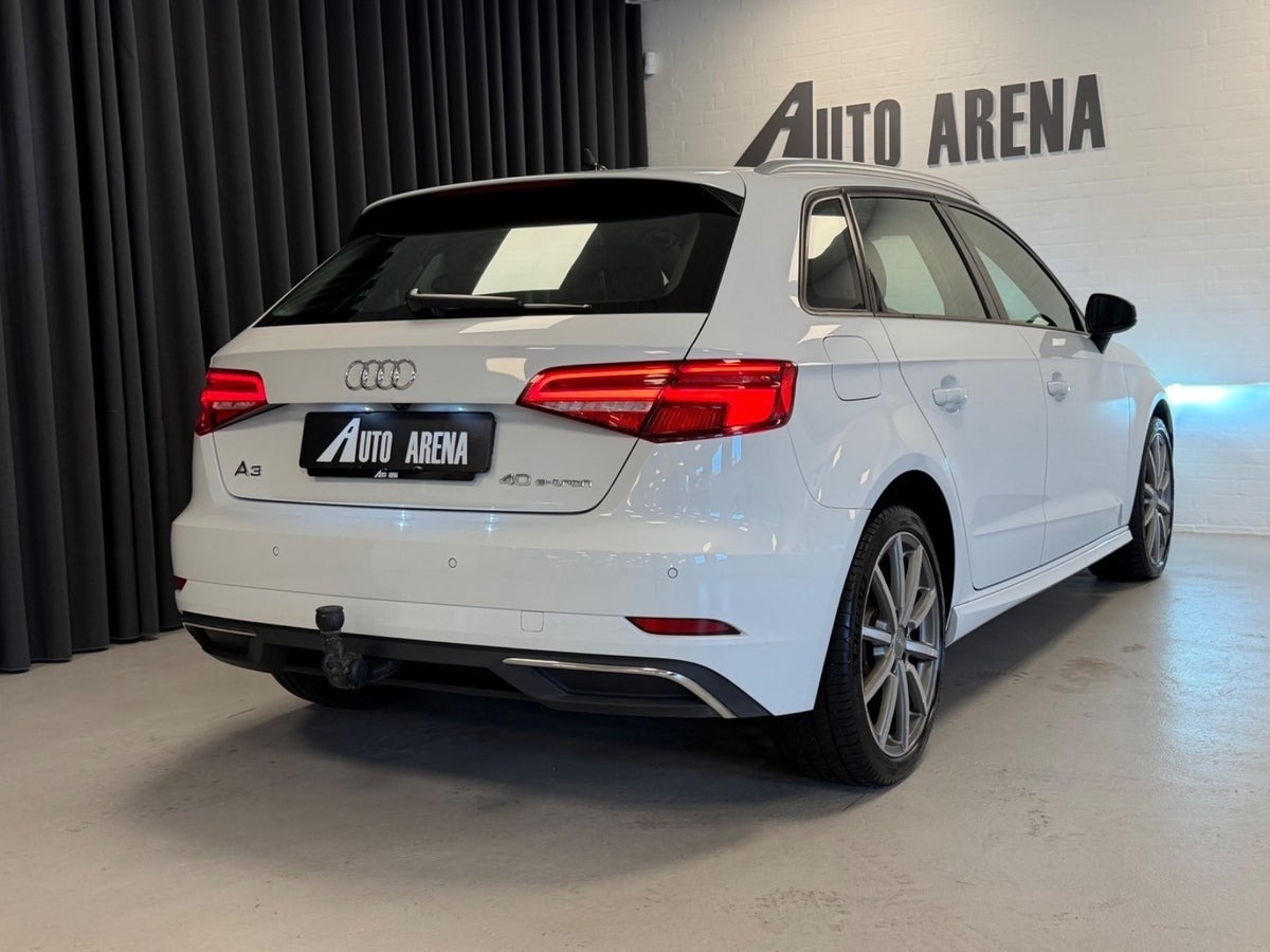 Hvid Audi A3 fra 2020