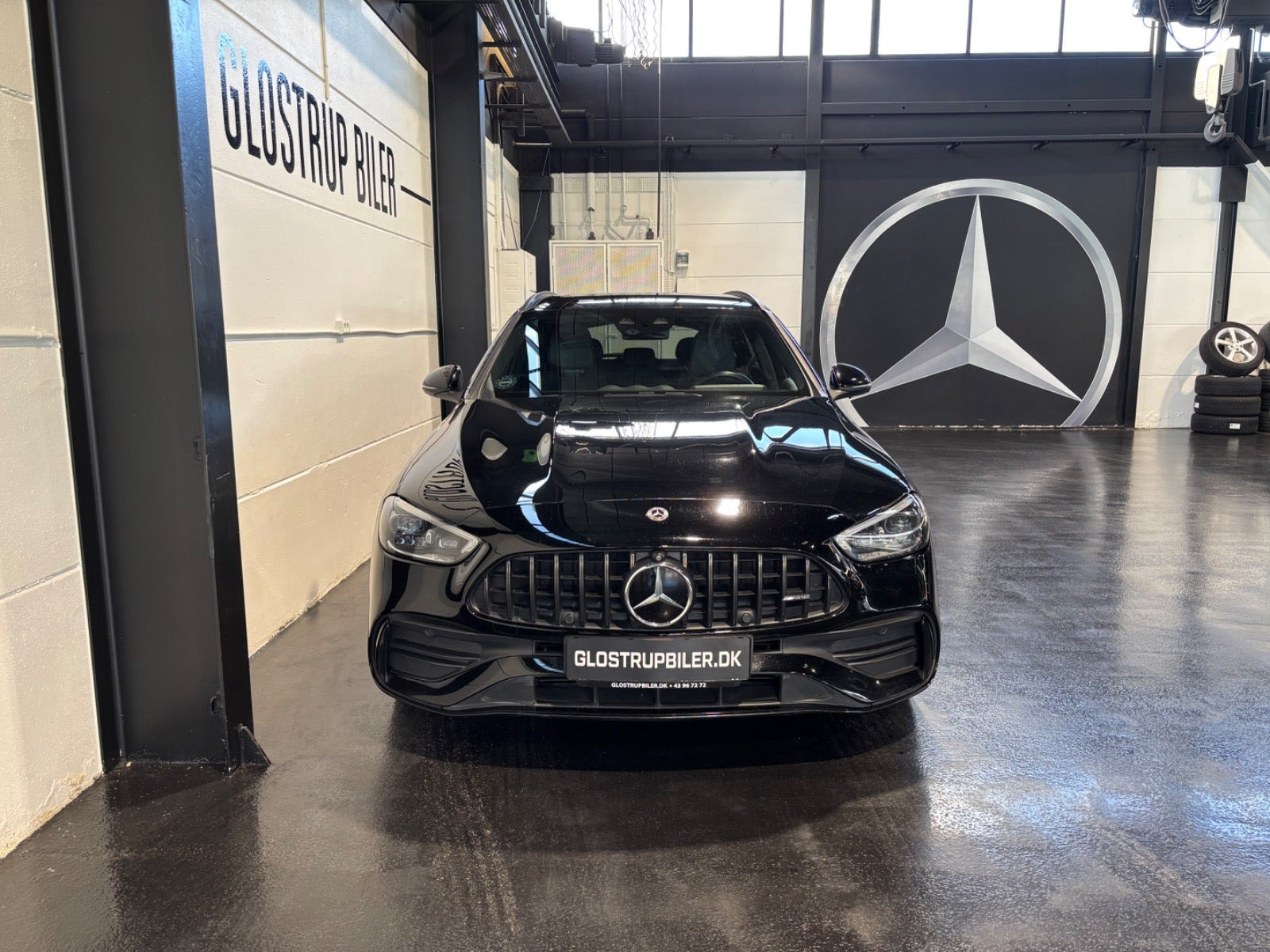 Sort Mercedes C300 e fra 2022
