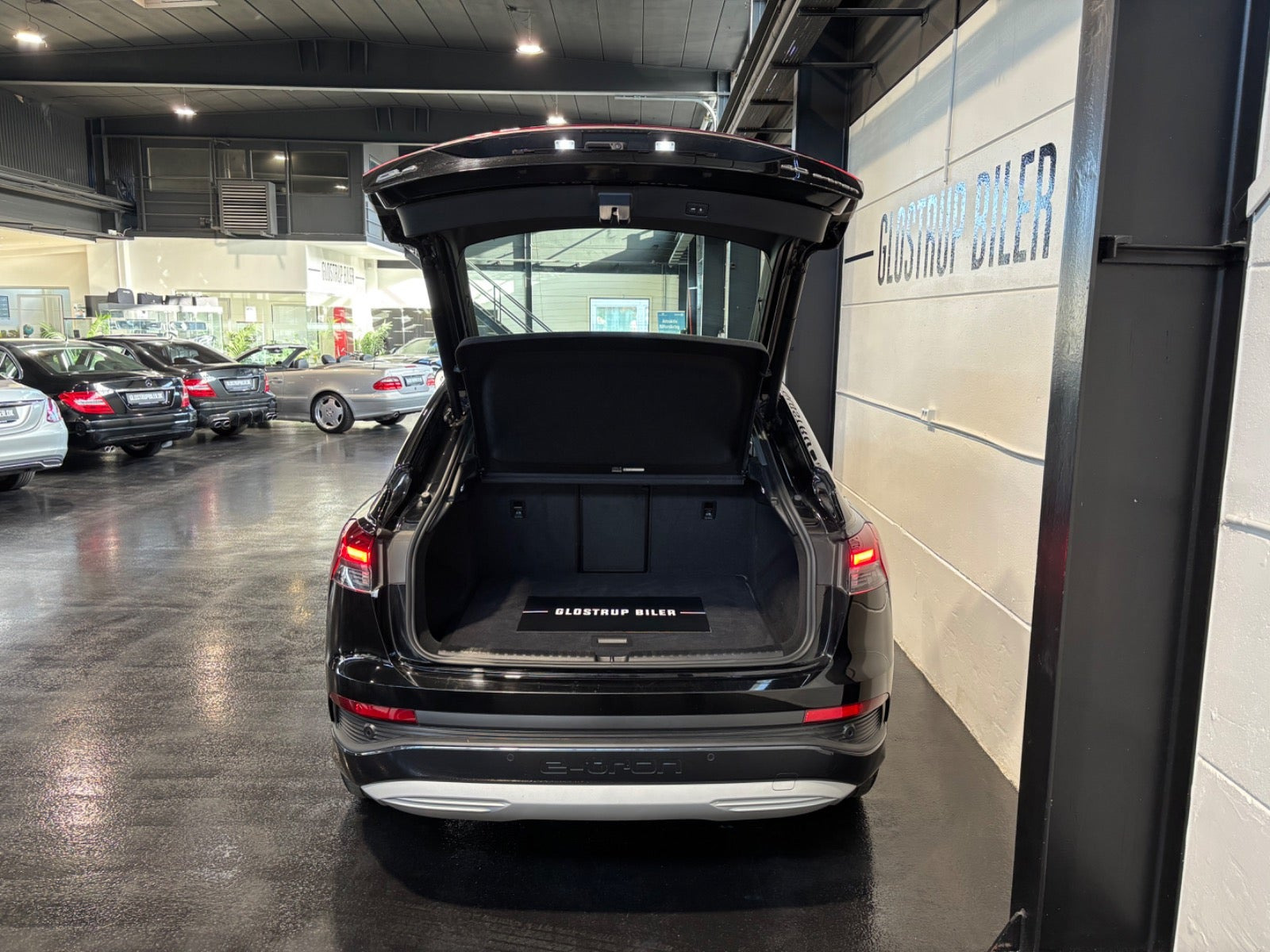 Sort Audi Q4 e-tron fra 2021
