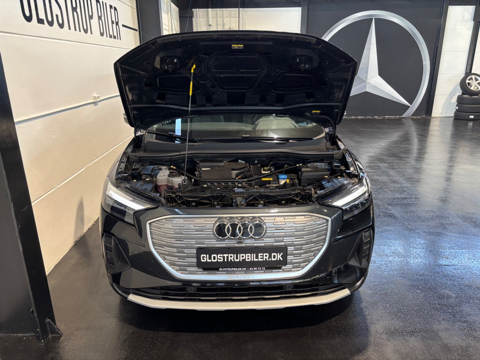 Sort Audi Q4 e-tron fra 2021