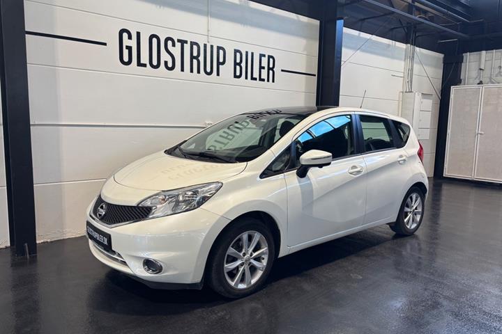 Hvid Nissan Note fra 2014