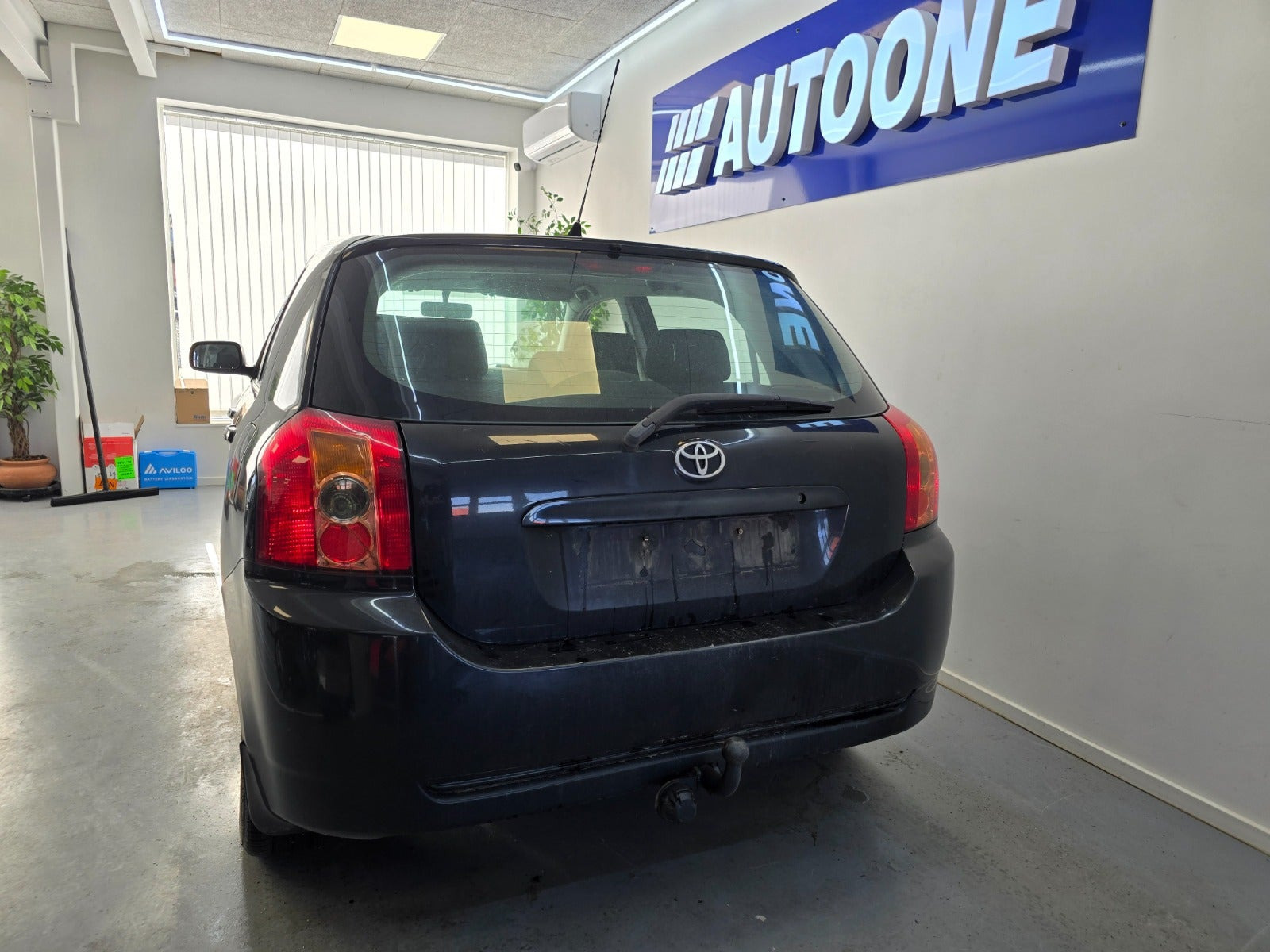Sort Toyota Corolla fra 2006