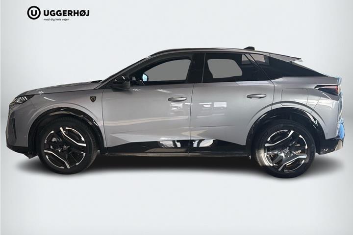 Sølv Peugeot e-3008 fra 2025