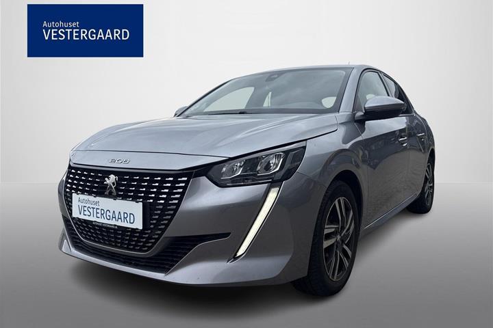 Sølv Peugeot 208 fra 2021