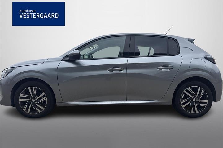 Sølv Peugeot 208 fra 2021